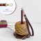 Portable Yarn Wooden Holder for Crocheting, Yarn Spinner, Yarn Ball Minder Stand